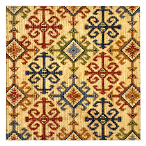Anatolian Stripes in Parchment Multi
