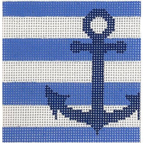 Anchor Stencil/Blue Square Insert