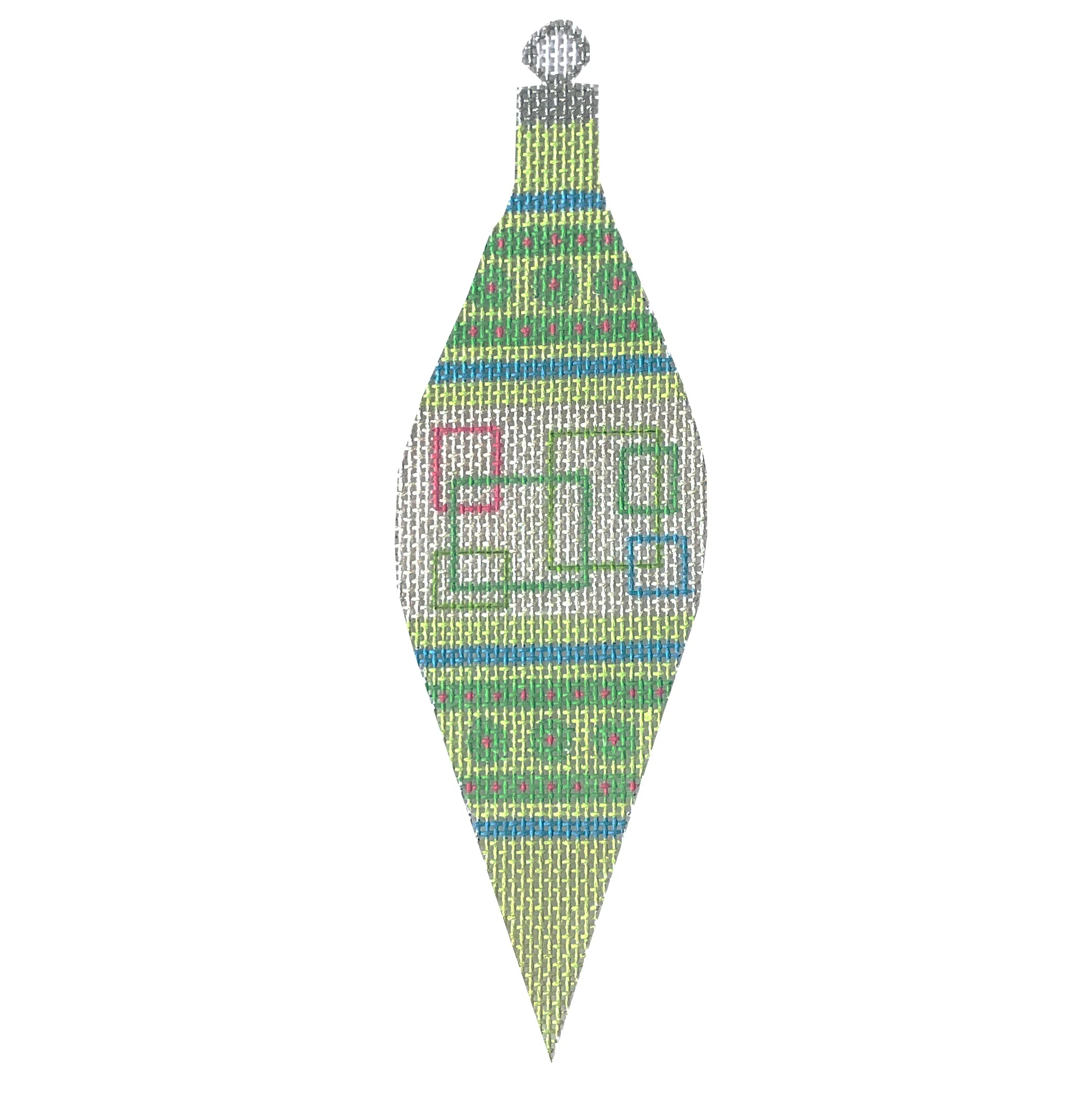 Atomic Christmas - Green Teardrop