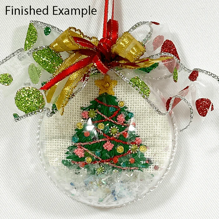 Baby Jesus 3" Round Clear Dome & Confetti - Image 2