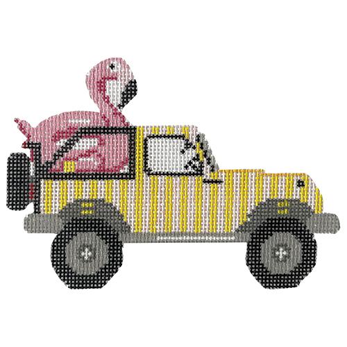 Beach Jeep with Floatie