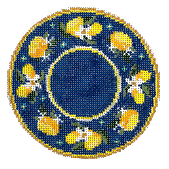Blue Lemon Plate