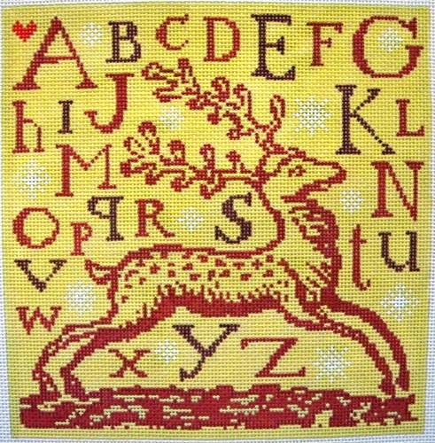 Winter Sampler with Reindeer