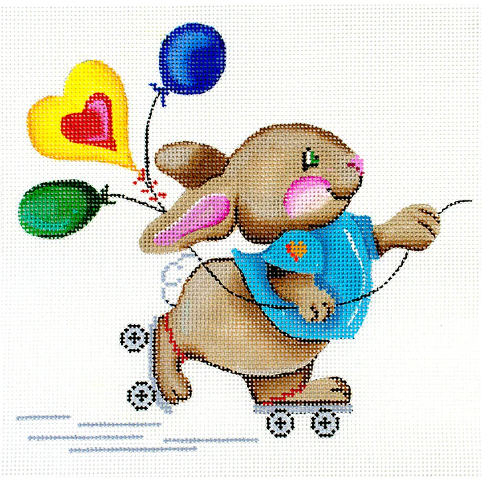 Bunny on Roller Skates