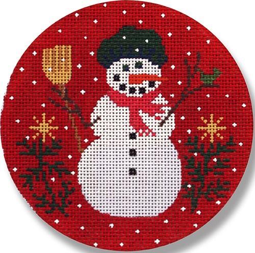 Carrot Snowman