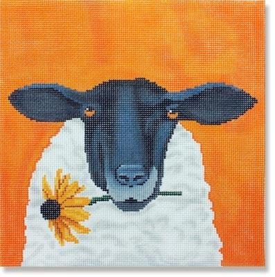 Sheep with Daisy with Stitch Guide