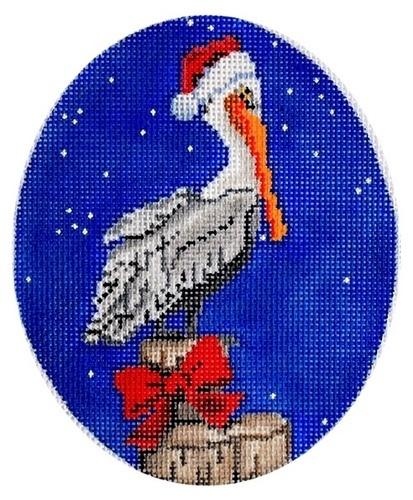 Xmas Pelican Ornament