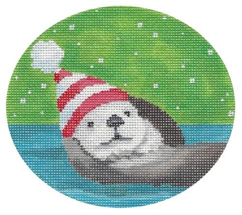 Otters Christmas