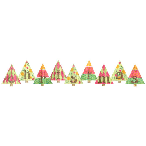 Christmas Trees Banner