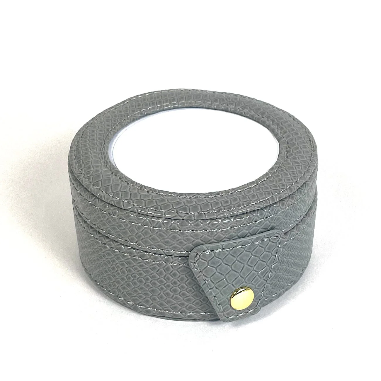 4" Round Gift Box - Gray