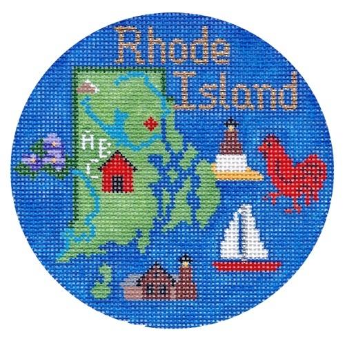 Rhode Island Ornament