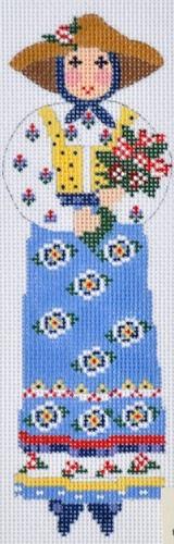 Garden Lady with Flowers