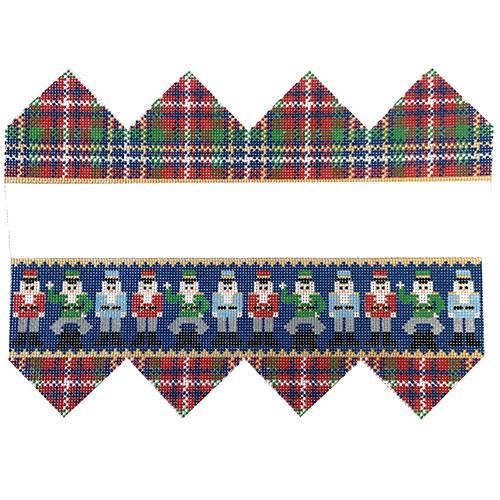 Dancing Nutcrackers 3D Present Ornament