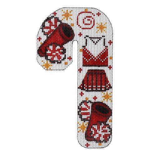 Cheerleader Candy Cane