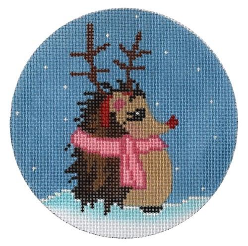 Reindeer Hedgehog Ornament