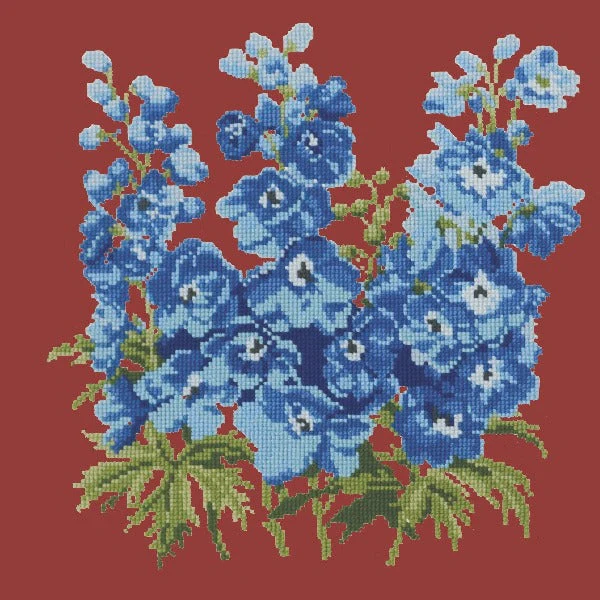 Delphinium Needlepoint Kit - Image 16