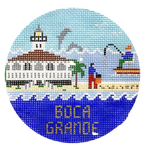 Boca Grande Fisherman Round