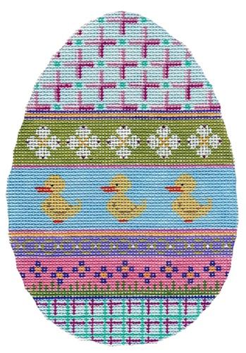 Easter Egg with Ducks