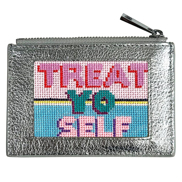 Everyday Leather Wallet - Silver