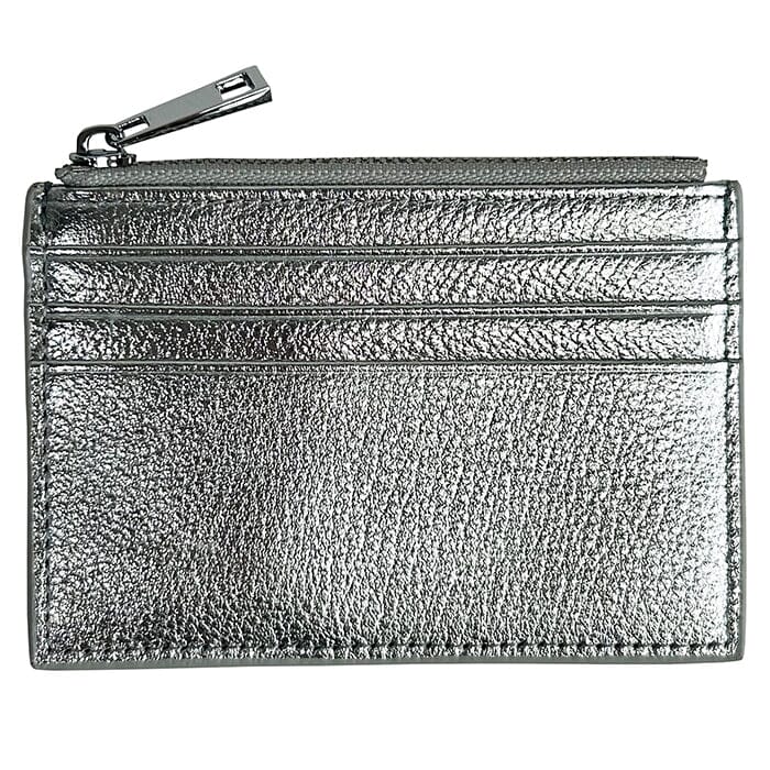 Everyday Leather Wallet - Silver - Image 2