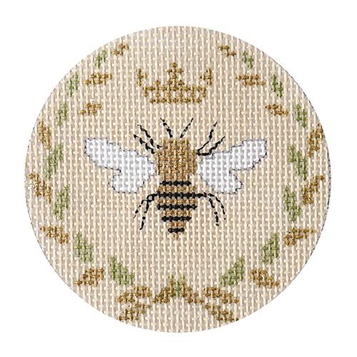 Bee 3" Round Beige