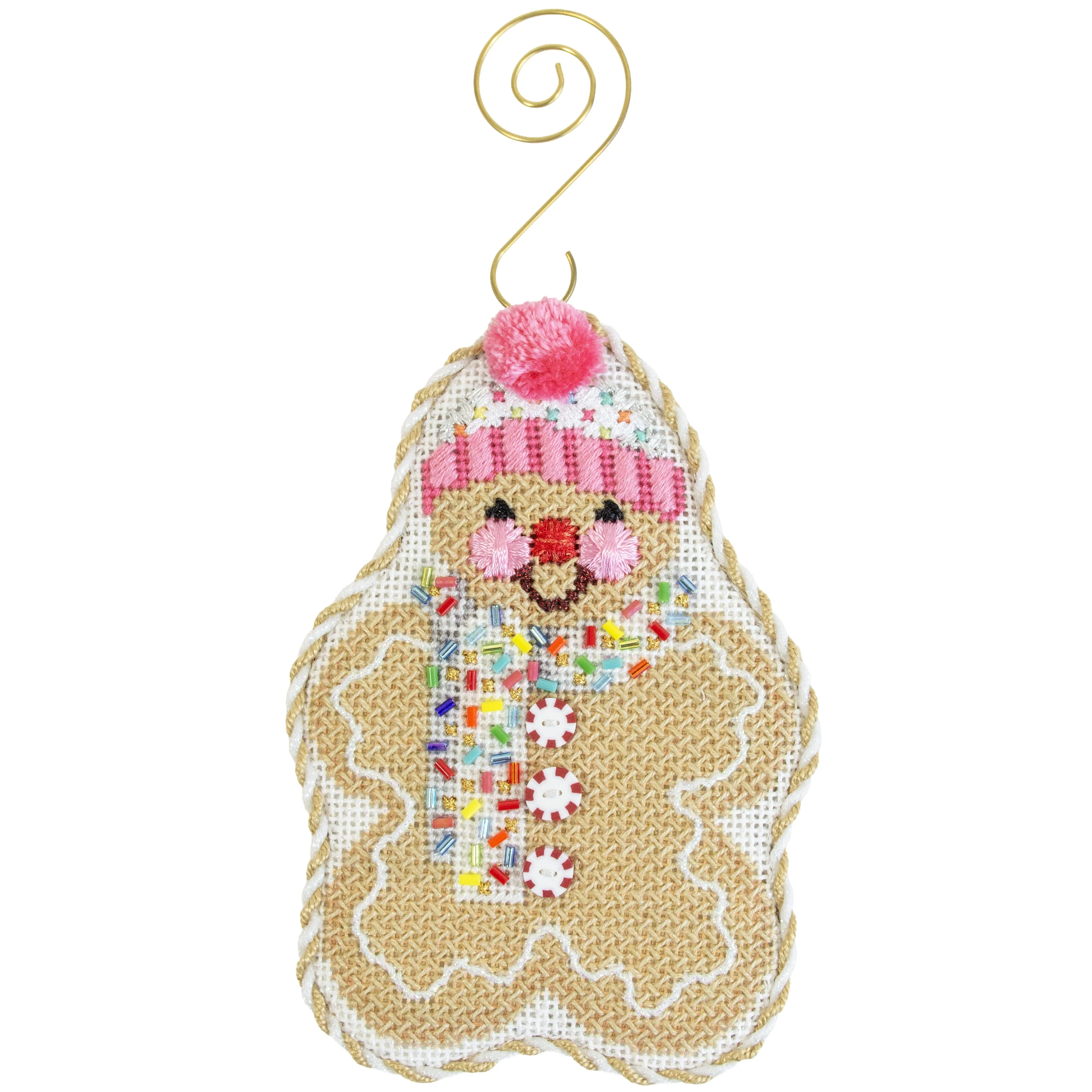 Gingerbread Friends - Multi Sprinkles Scarf with Stitch Guide