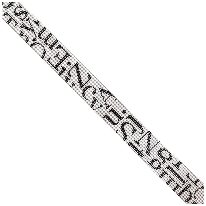 Glyph Alphabet Belt / Bag Strap