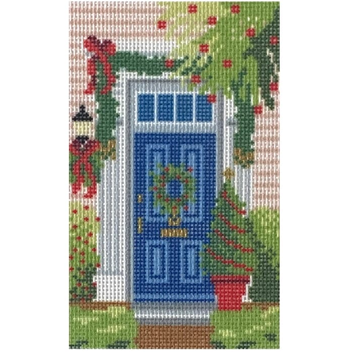 Historic Christmas Blue Door Kit & Online Class - Image 2