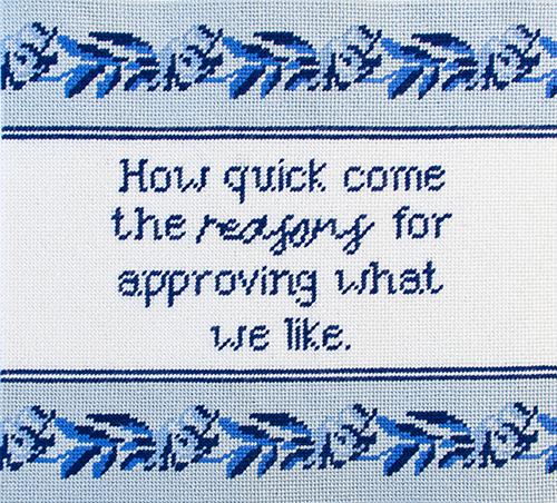 Jane Austen - Reasons Canvas