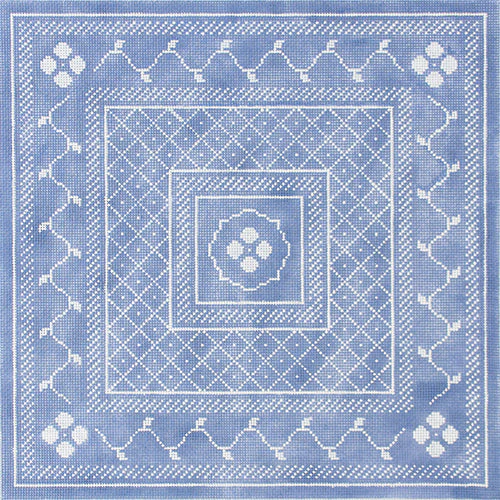 Josephine Wedgewood and White 18 mesh