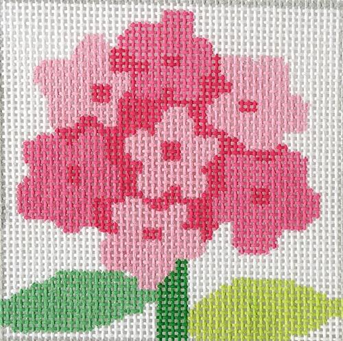 Simple Phlox Coaster
