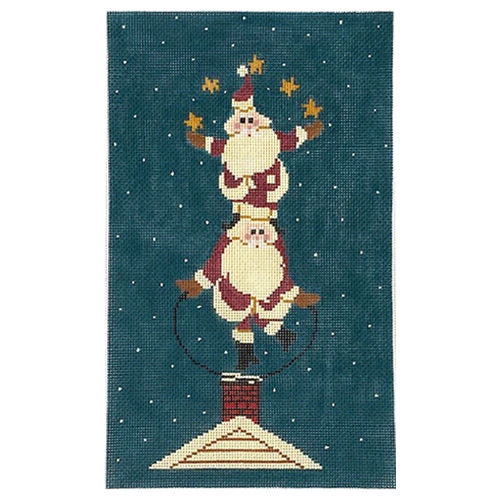 Juggling Santas
