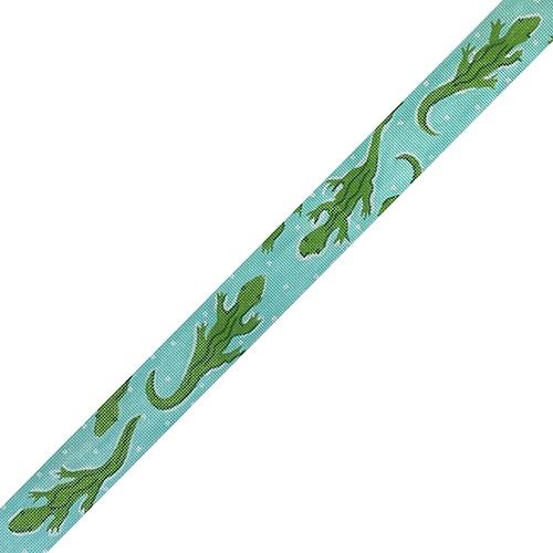 Belt - Lilly-Inspired Alligators - Caribbean Blue