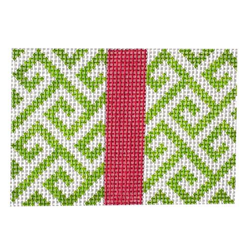 Wallet Insert-Green and Pink