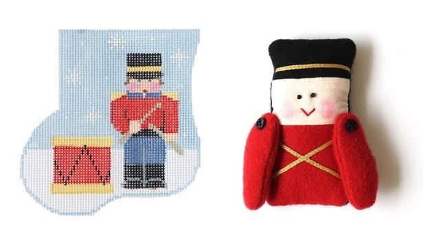 Drummer Boy Mini Sock with Soldier Insert