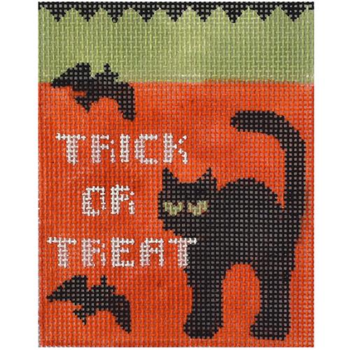 Black Cat Treat Bag with Black Cat Insert