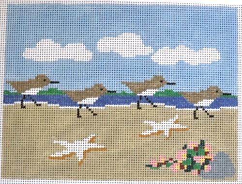 Sandpipers Pillow