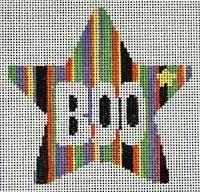 Boo in Striped Star with Stitch Guide