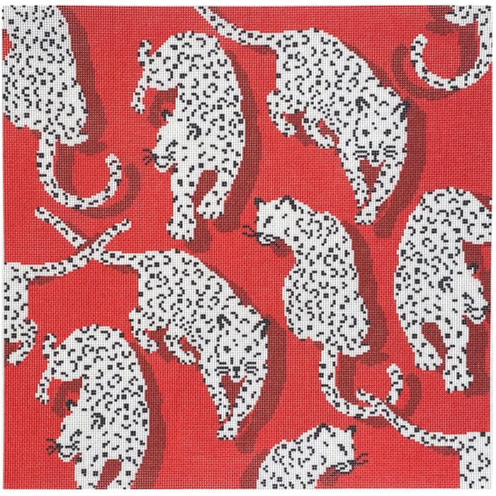 Leopard Pillow Kit - Red - Image 3