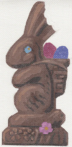 Large Chocolate Bunny with Bite