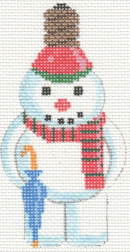 Retro Snowman Bulb