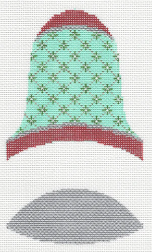 Dimensional Bell Aqua and Silver