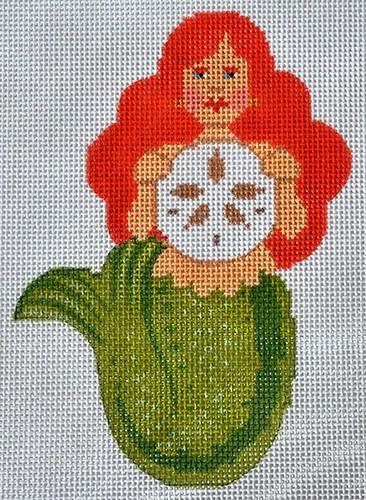 Mini Mermaid with Sand Dollar