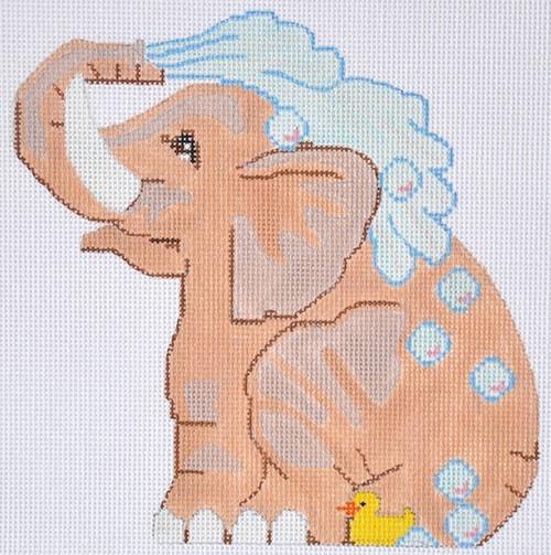 Bathing Elephant
