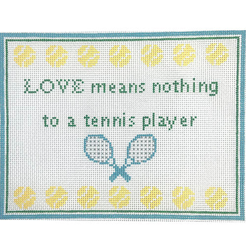 Love Means Nothing to a Tennis Player