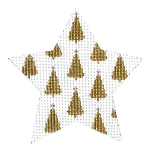 Marlee's Star 6" on 13 - Gold Trees