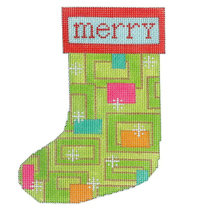Mod Merry Mini Sock