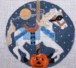 Halloween Carousel Horse