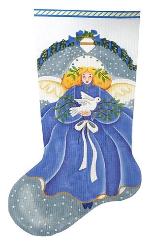 Angel in Blue Gown