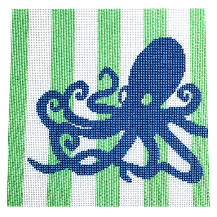 Octopus Stencil/Lime